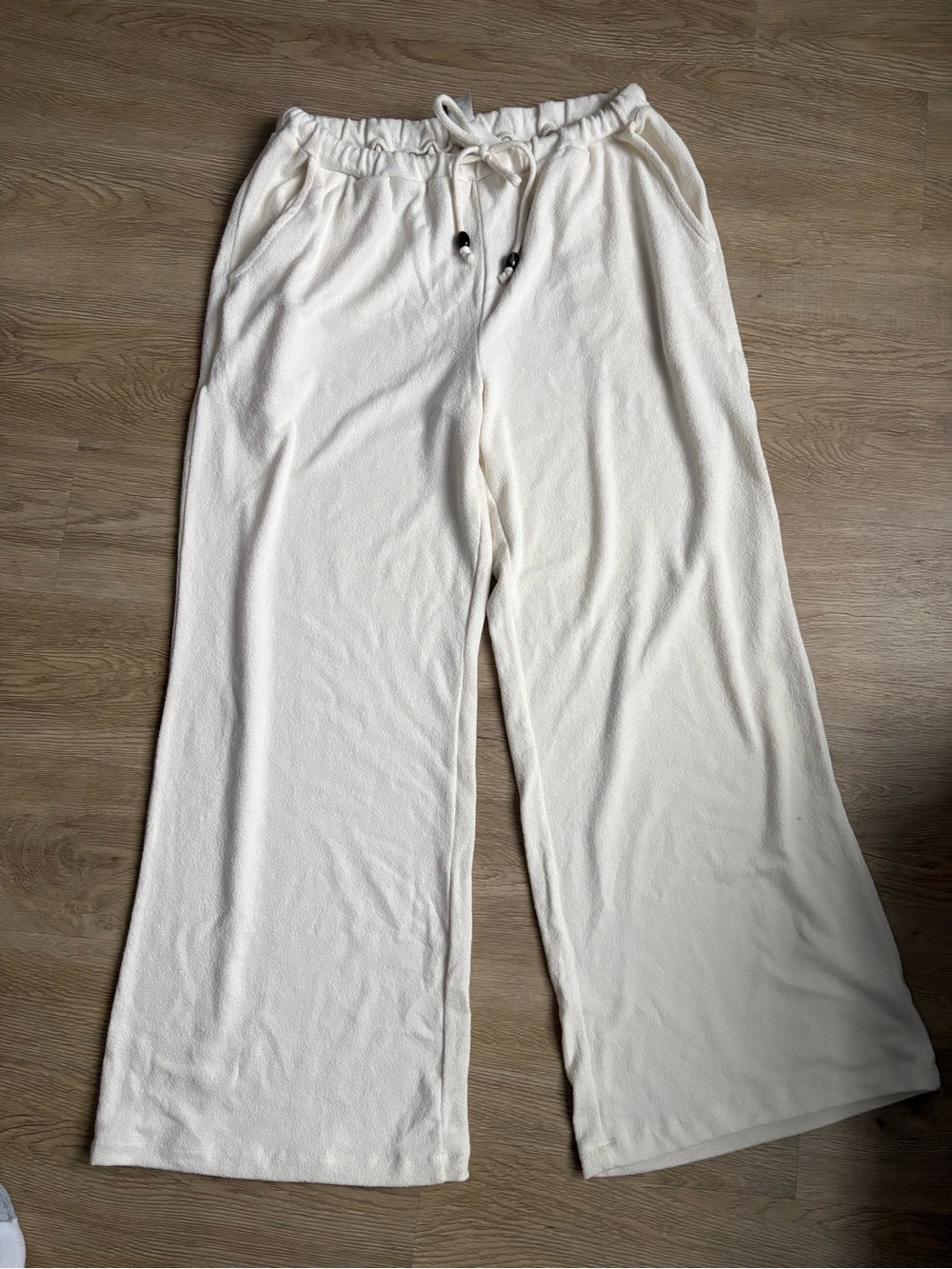 Cotton On Body Cream Wide-Leg Drawstring Beach Pants